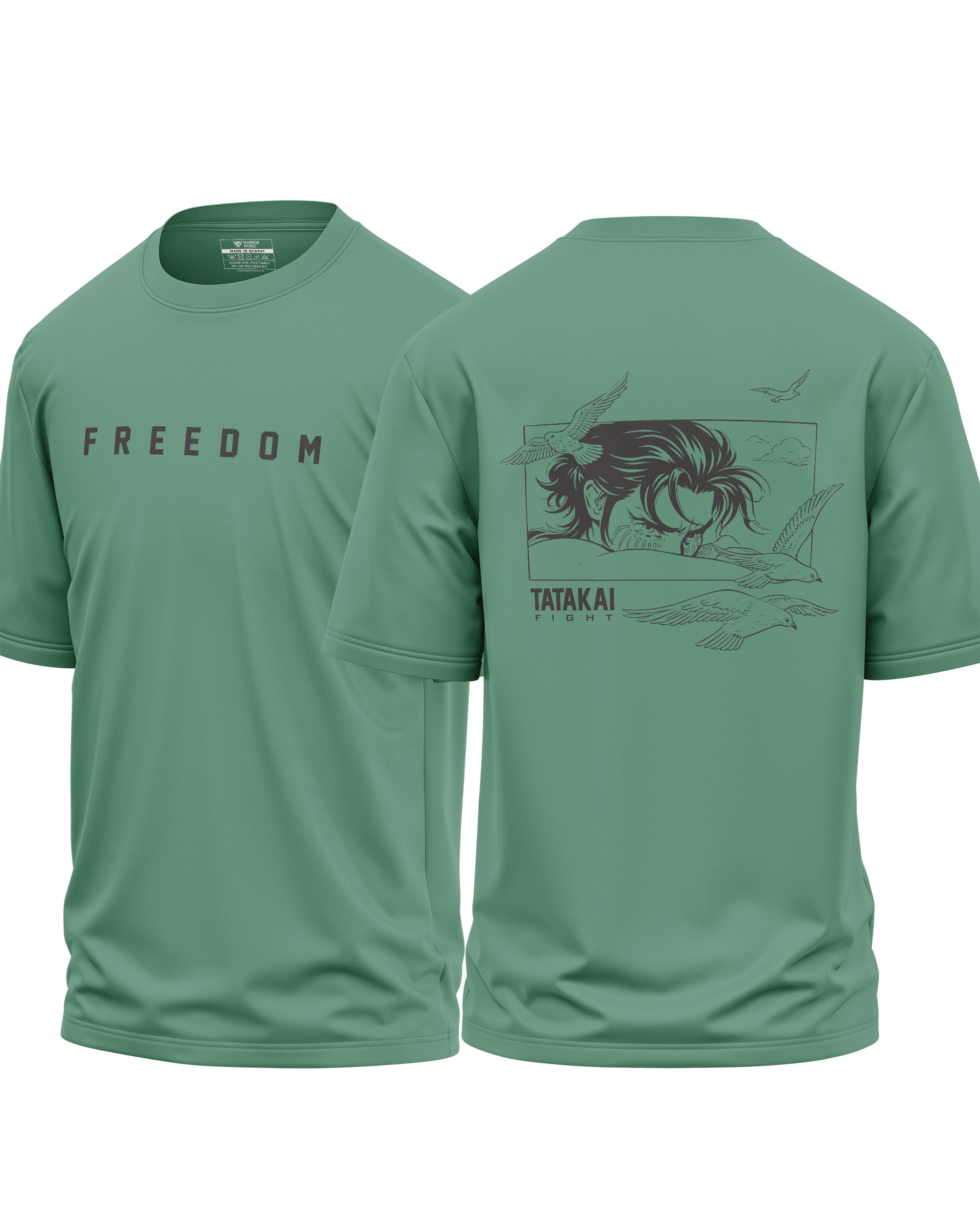 Freedom Tatakai Cotton Oversized T-shirt