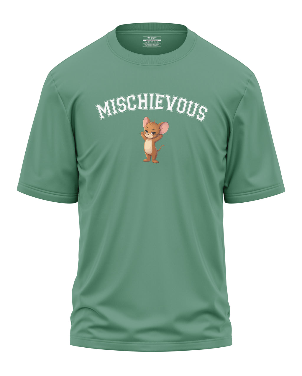 Mischievous Cotton Oversized T-shirt