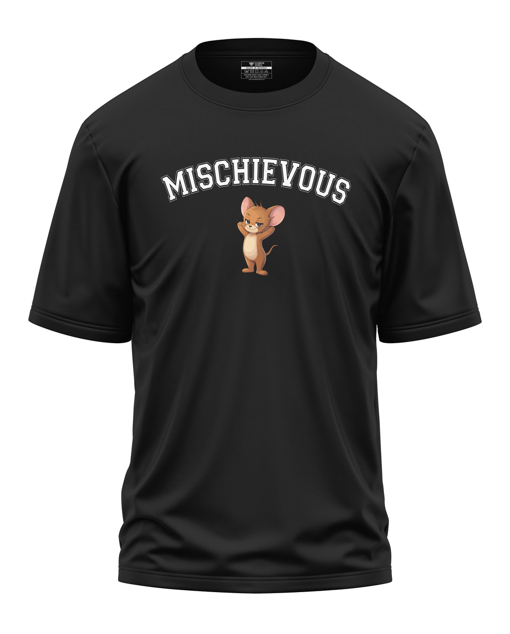 Mischievous Cotton Oversized T-shirt