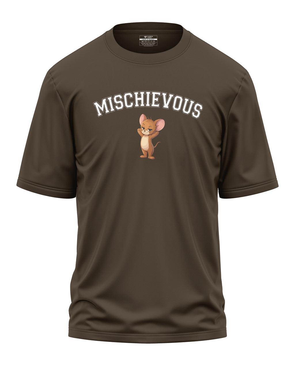 Mischievous Cotton Oversized T-shirt
