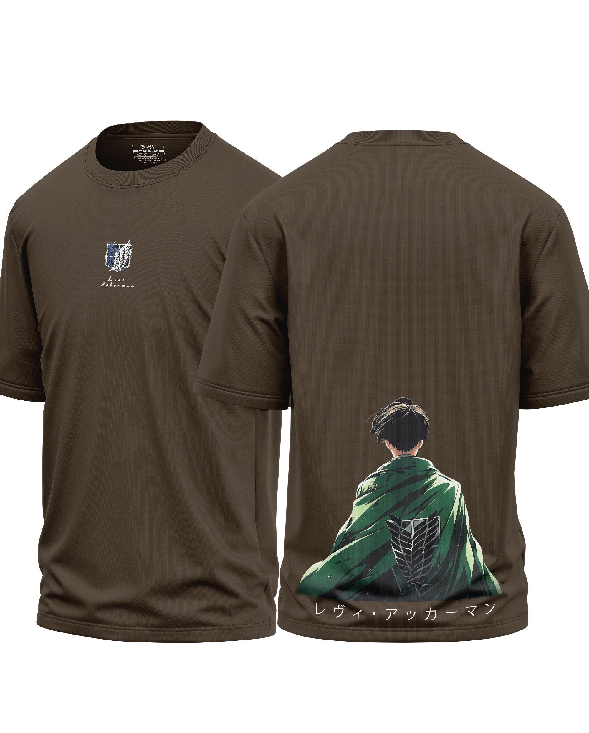 Levi Ackerman Cotton Oversized T-shirt
