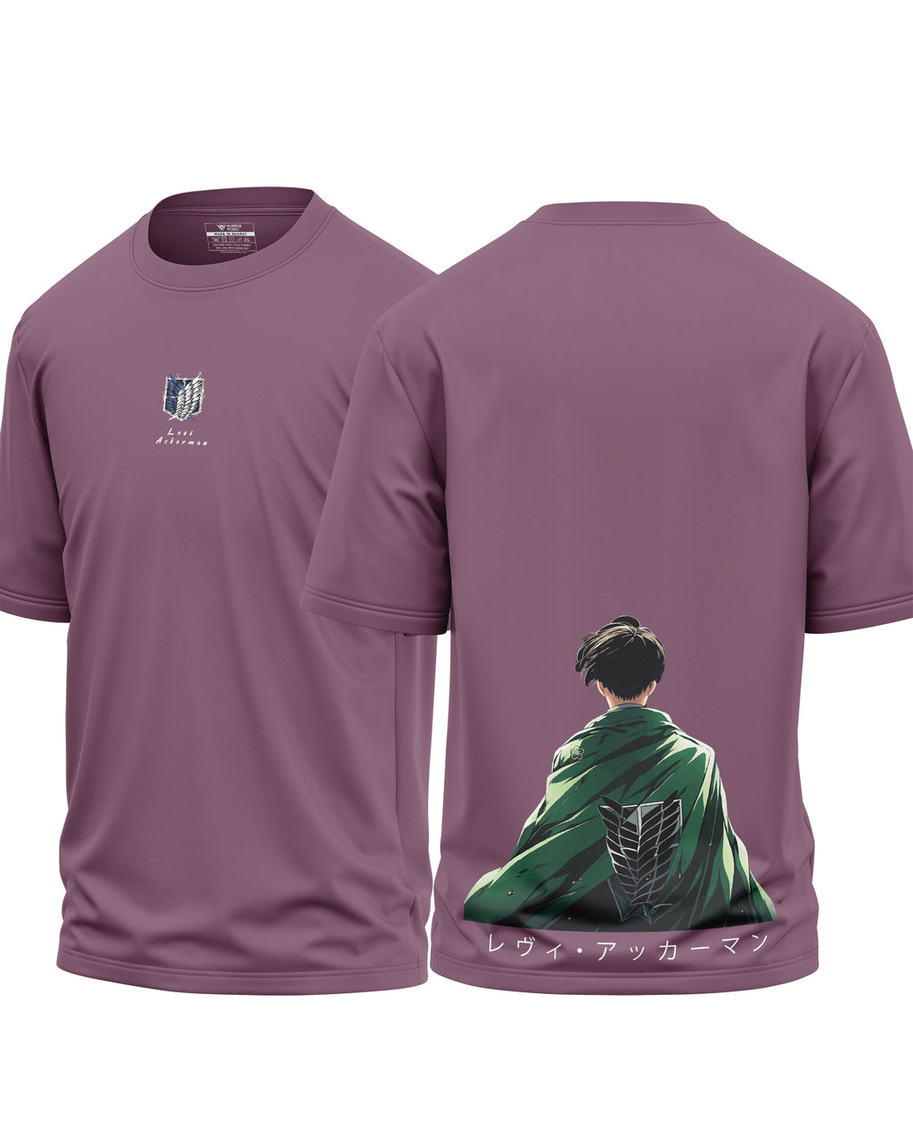 Levi Ackerman Cotton Oversized T-shirt