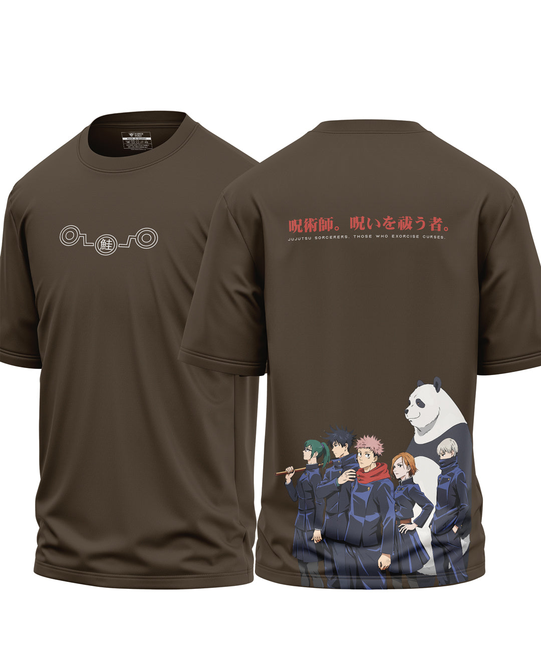 Jujutsu Sorcerers Cotton Oversized T-shirt
