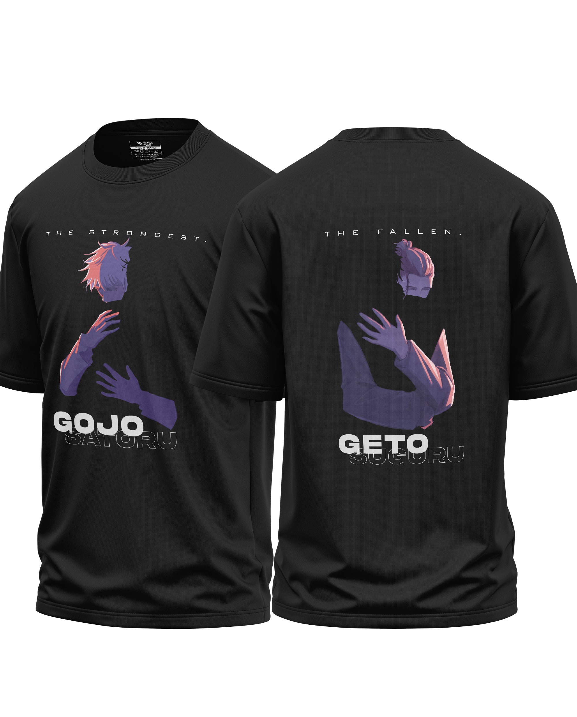 Gojo Geto Cotton Oversized T-shirt
