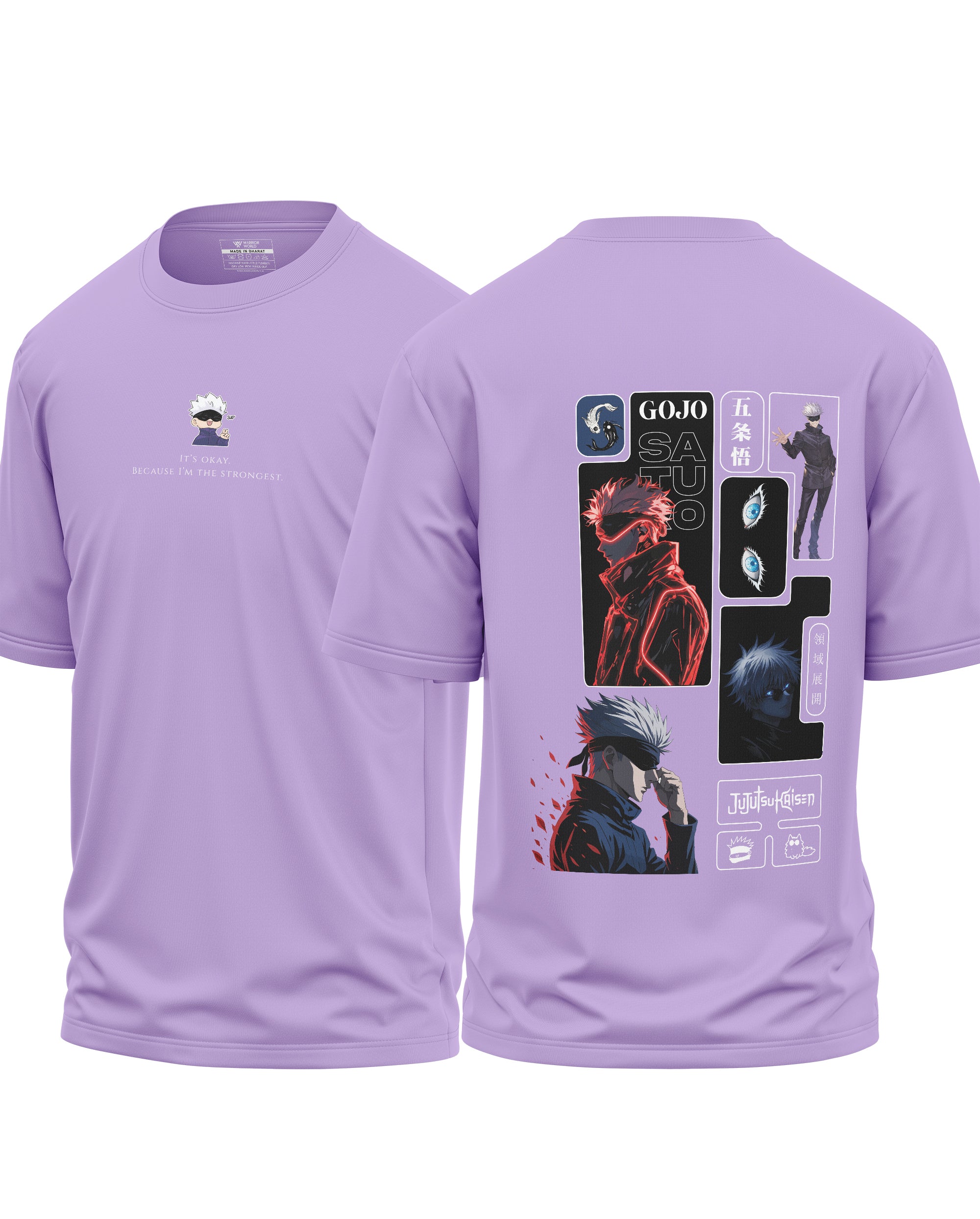 Saturo Gojo Cotton Oversized T-shirt