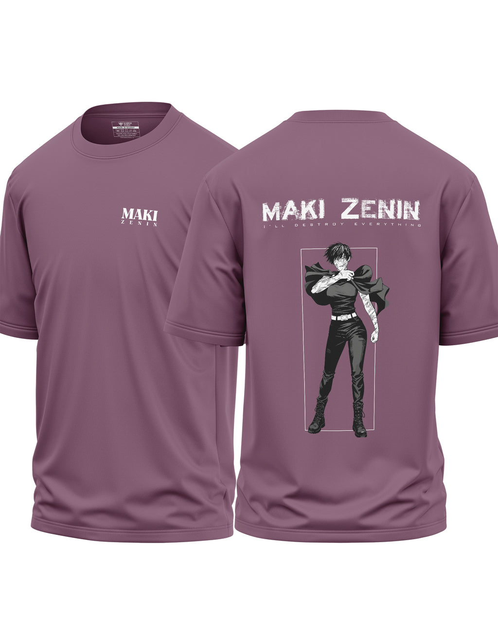 Maki Zenin Cotton Oversized T-shirt