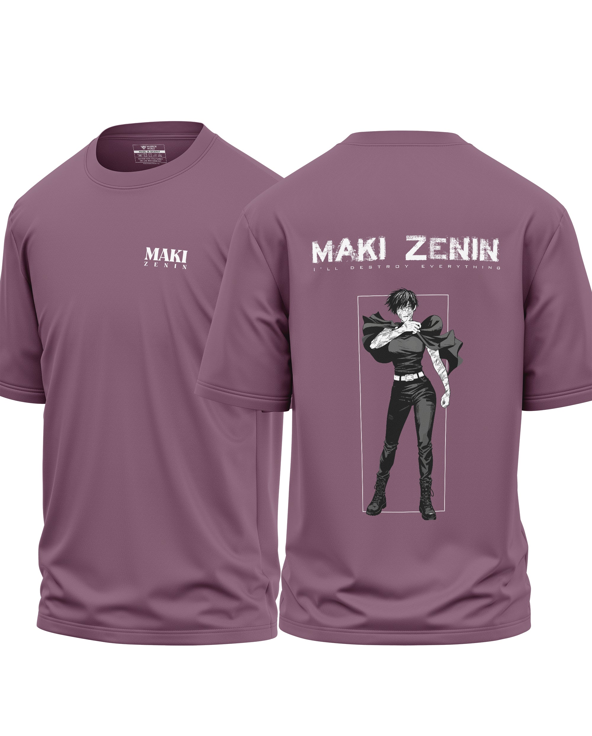 Maki Zenin Cotton Oversized T-shirt