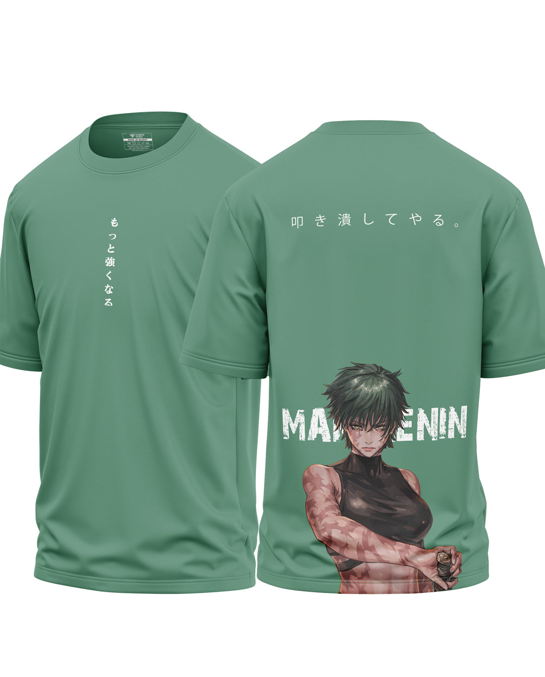 Maki Zenin Crush Them Cotton Oversized T-shirt