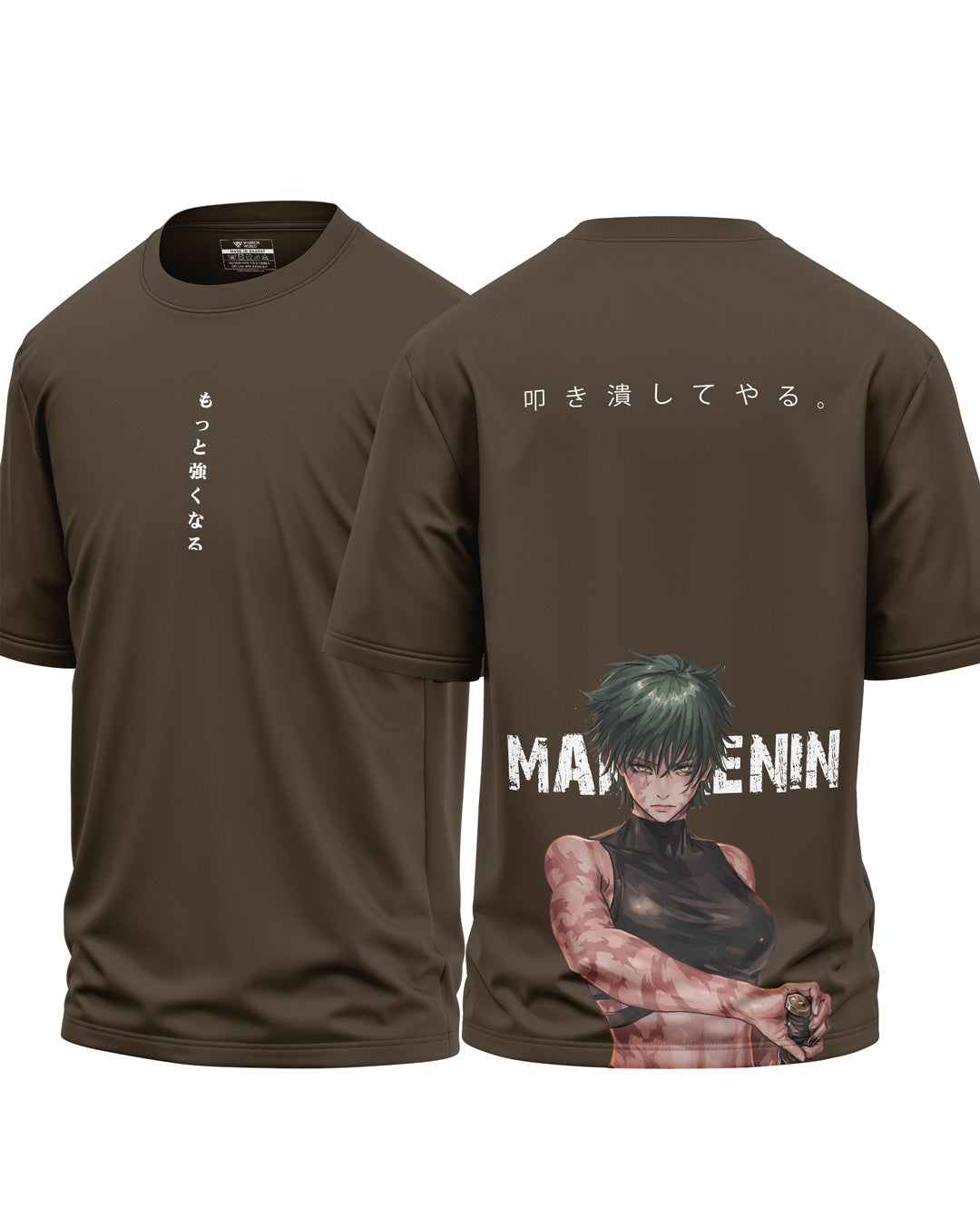 Maki Zenin Crush Them Cotton Oversized T-shirt