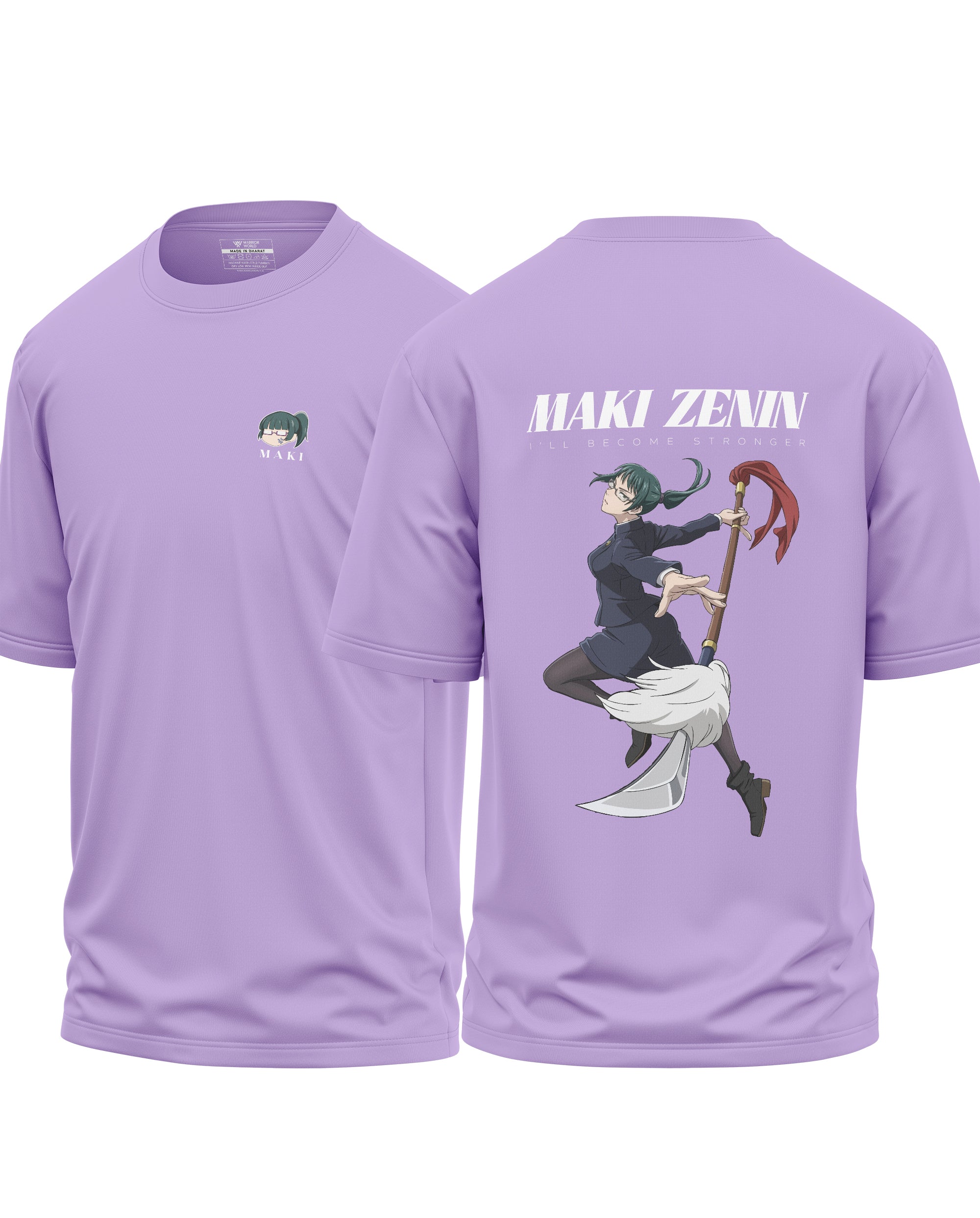 Maki Zenin Become Stonger Cotton Oversized T-shirt