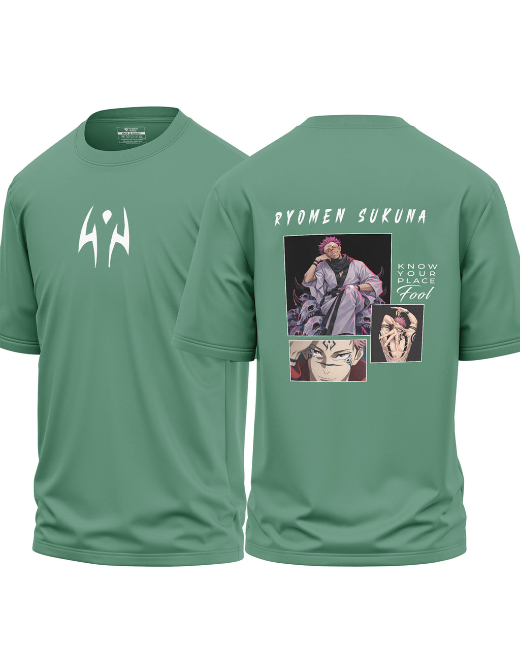 Ryomen Sukuna Fool Cotton Oversized T-shirt