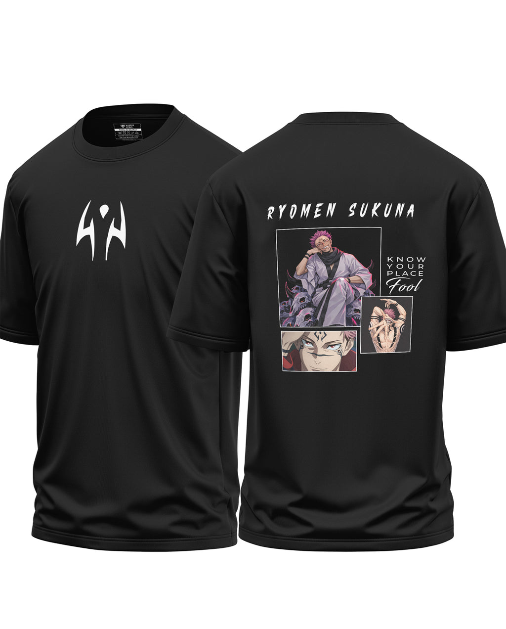 Ryomen Sukuna Fool Cotton Oversized T-shirt