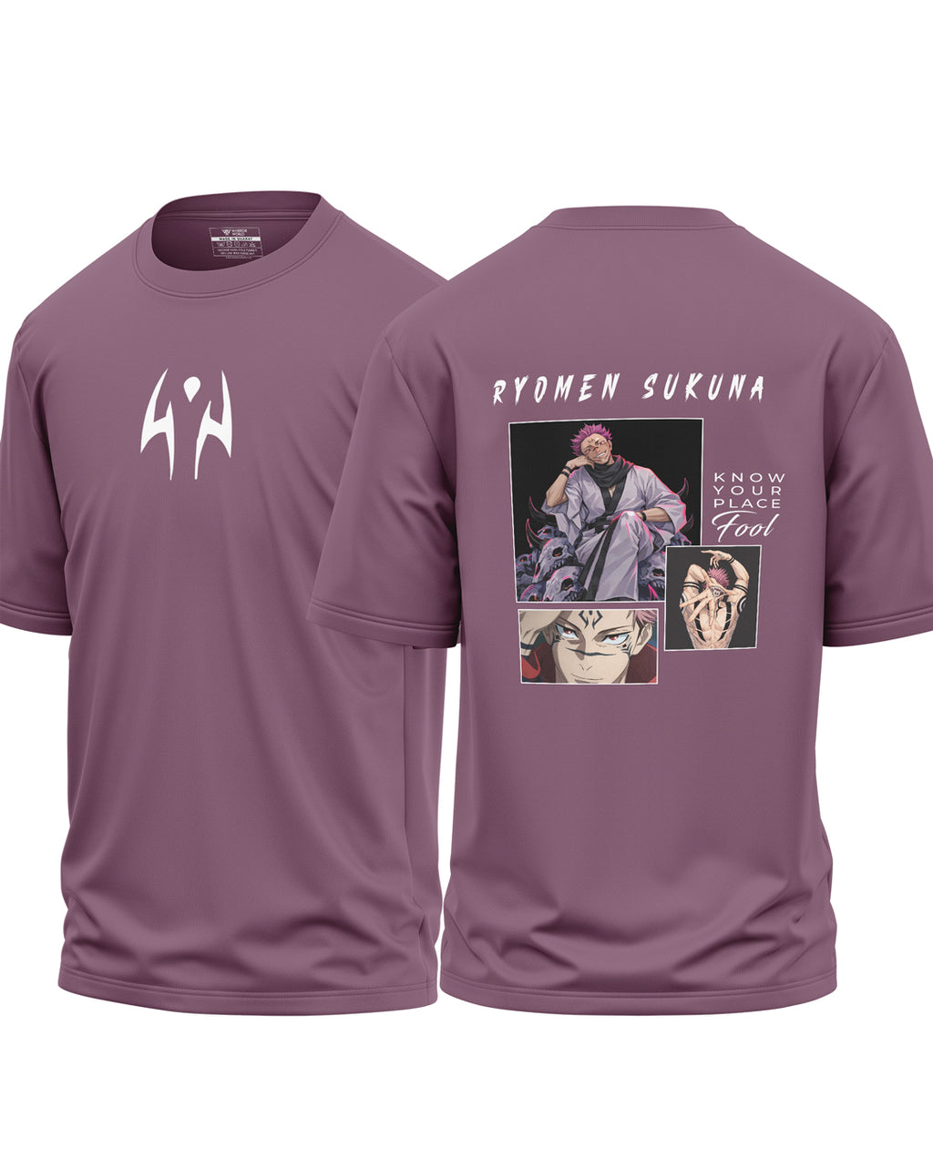 Ryomen Sukuna Fool Cotton Oversized T-shirt