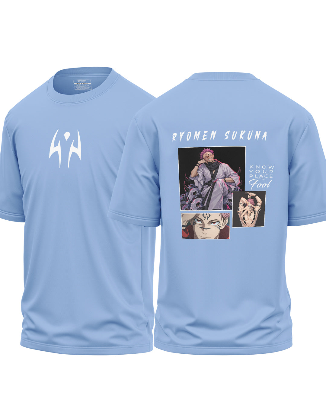 Ryomen Sukuna Fool Cotton Oversized T-shirt