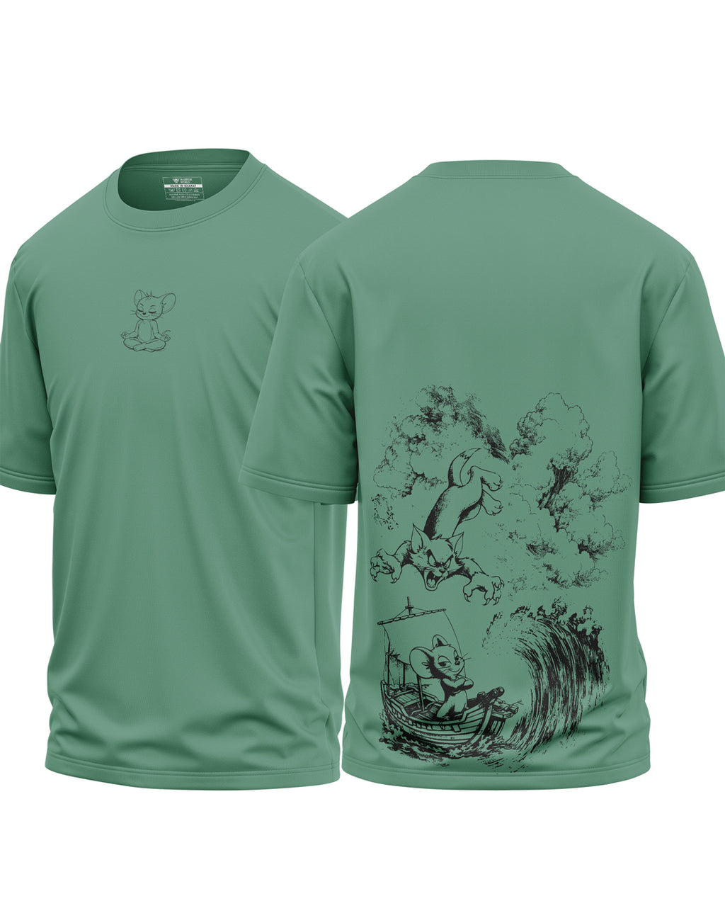 Tom And Jerry Cotton Oversized T-shirt