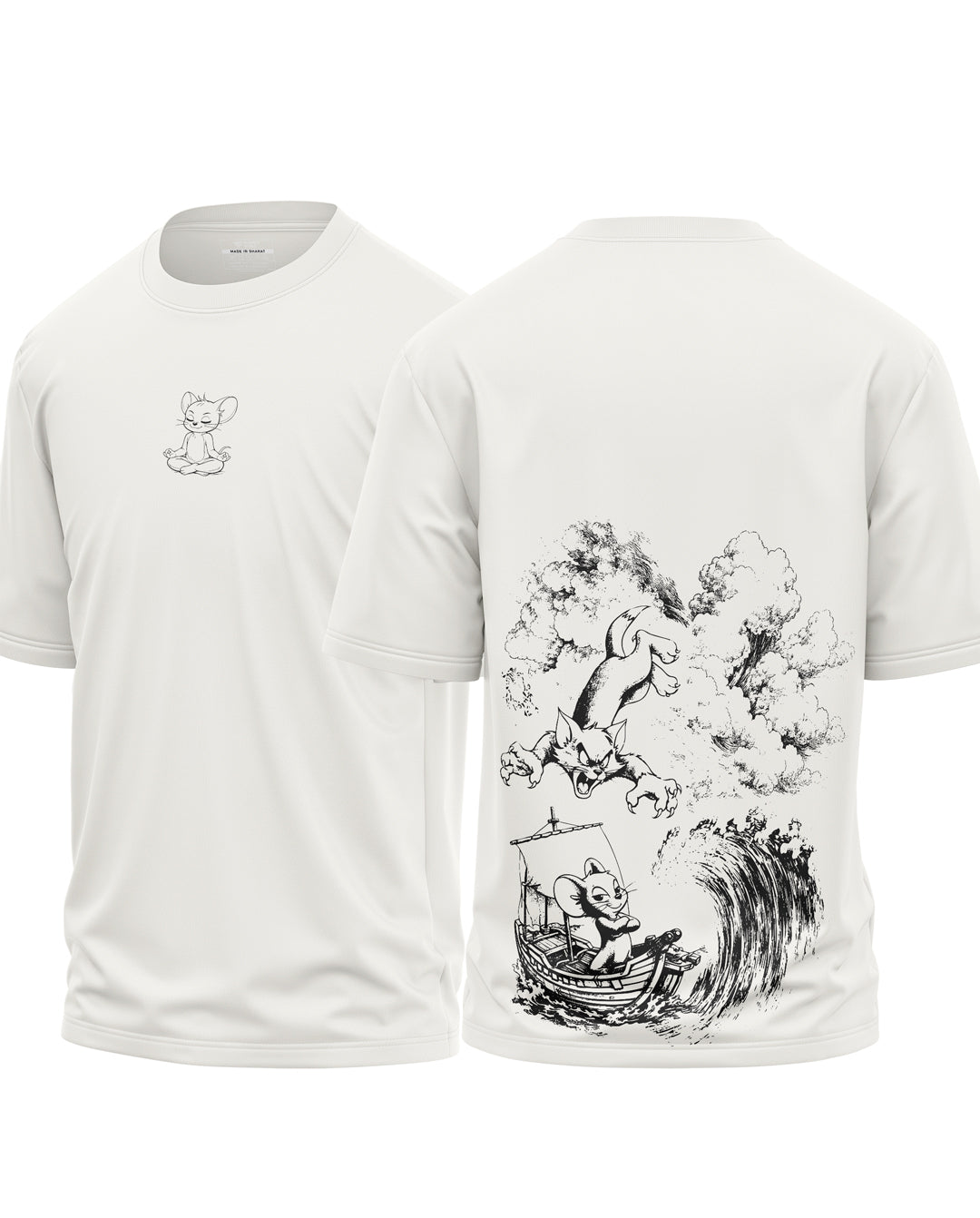 Tom And Jerry Cotton Oversized T-shirt