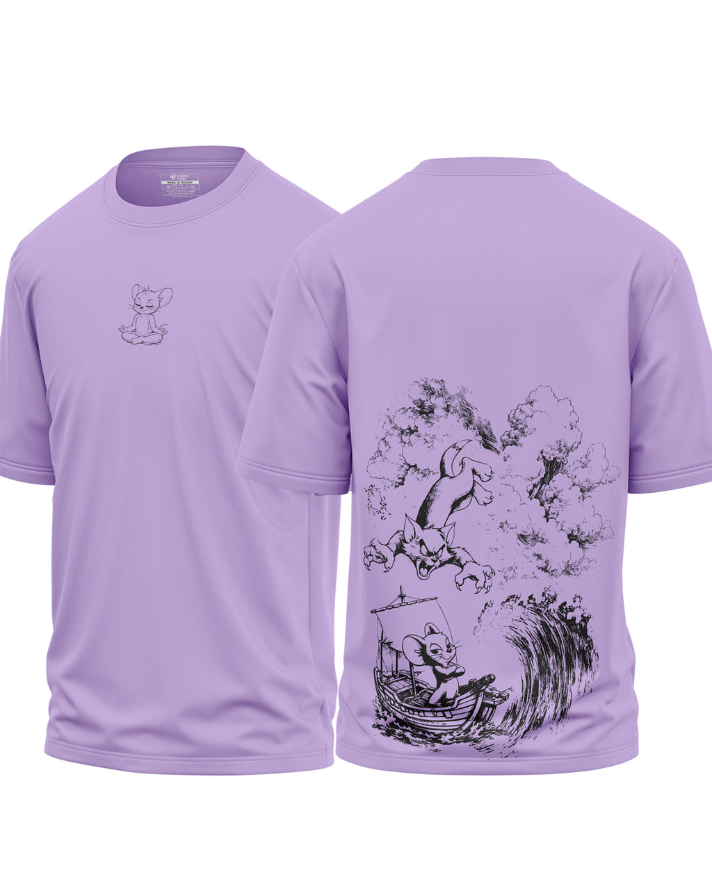 Tom And Jerry Cotton Oversized T-shirt