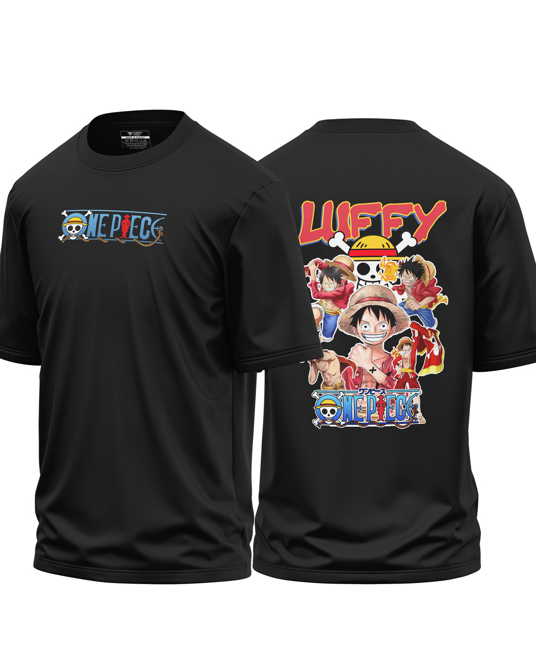 Luffy One Piece Cotton Oversized T-shirt