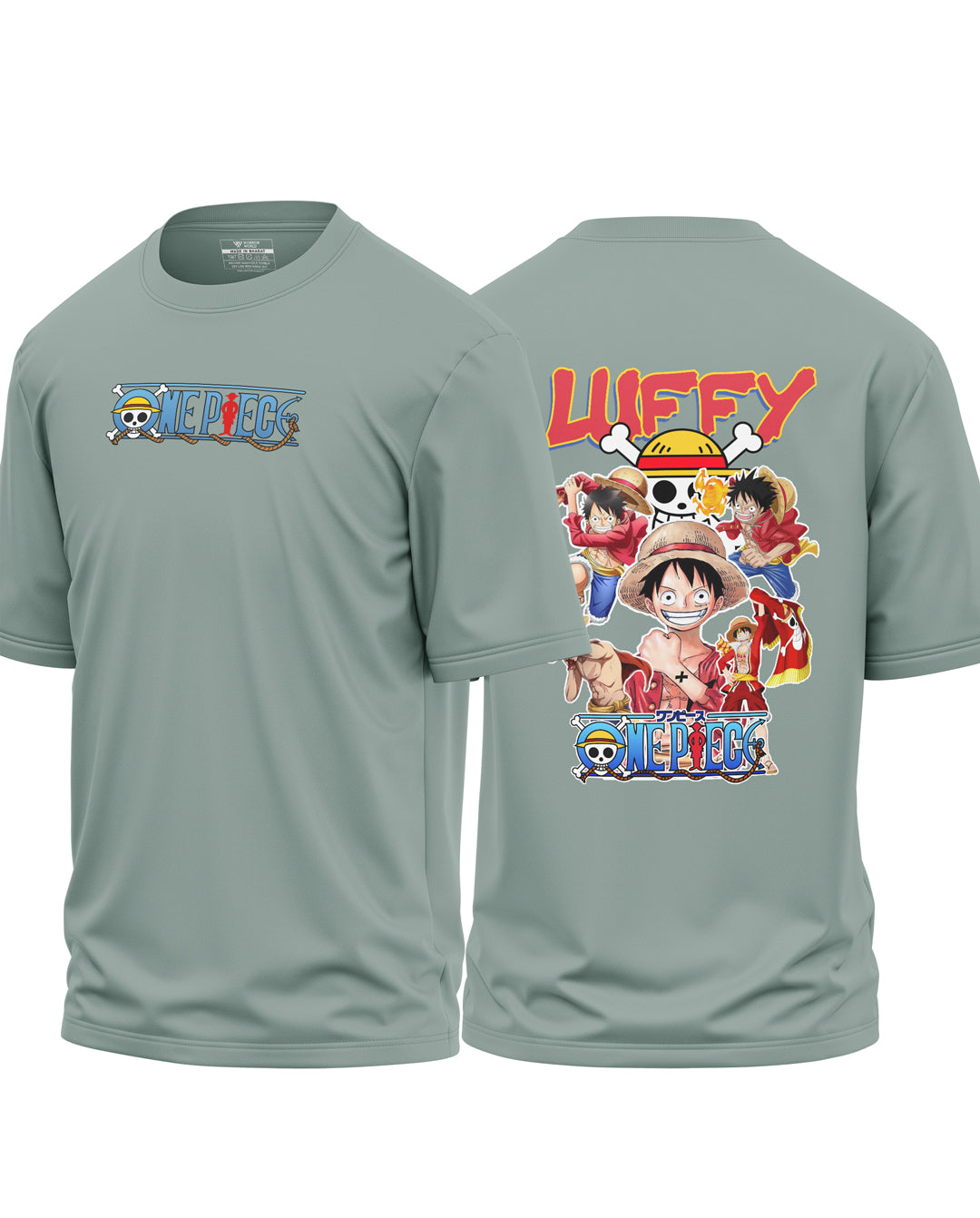 Luffy One Piece Cotton Oversized T-shirt