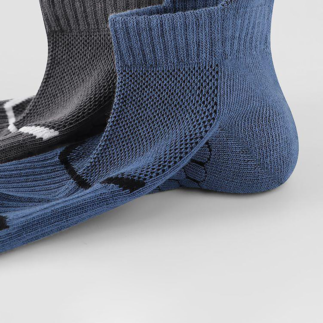 6-Pair Mid Calf Socks Combo - Sports Socks