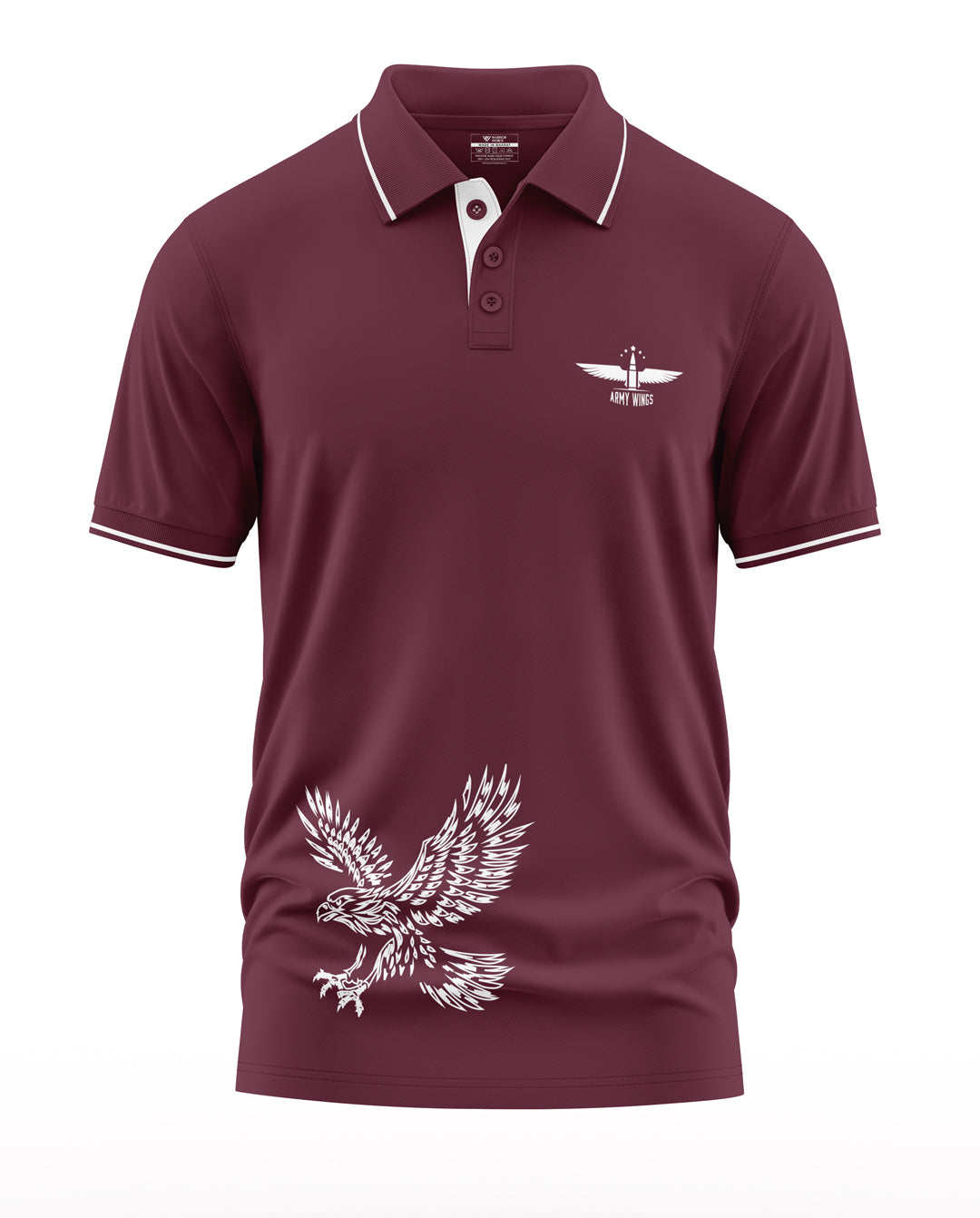 Army Wings Polo Collar T-Shirt