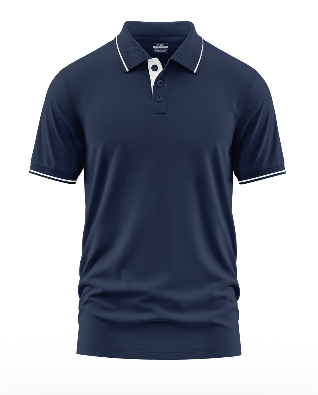 Classic Plain Polo Collar T-Shirt