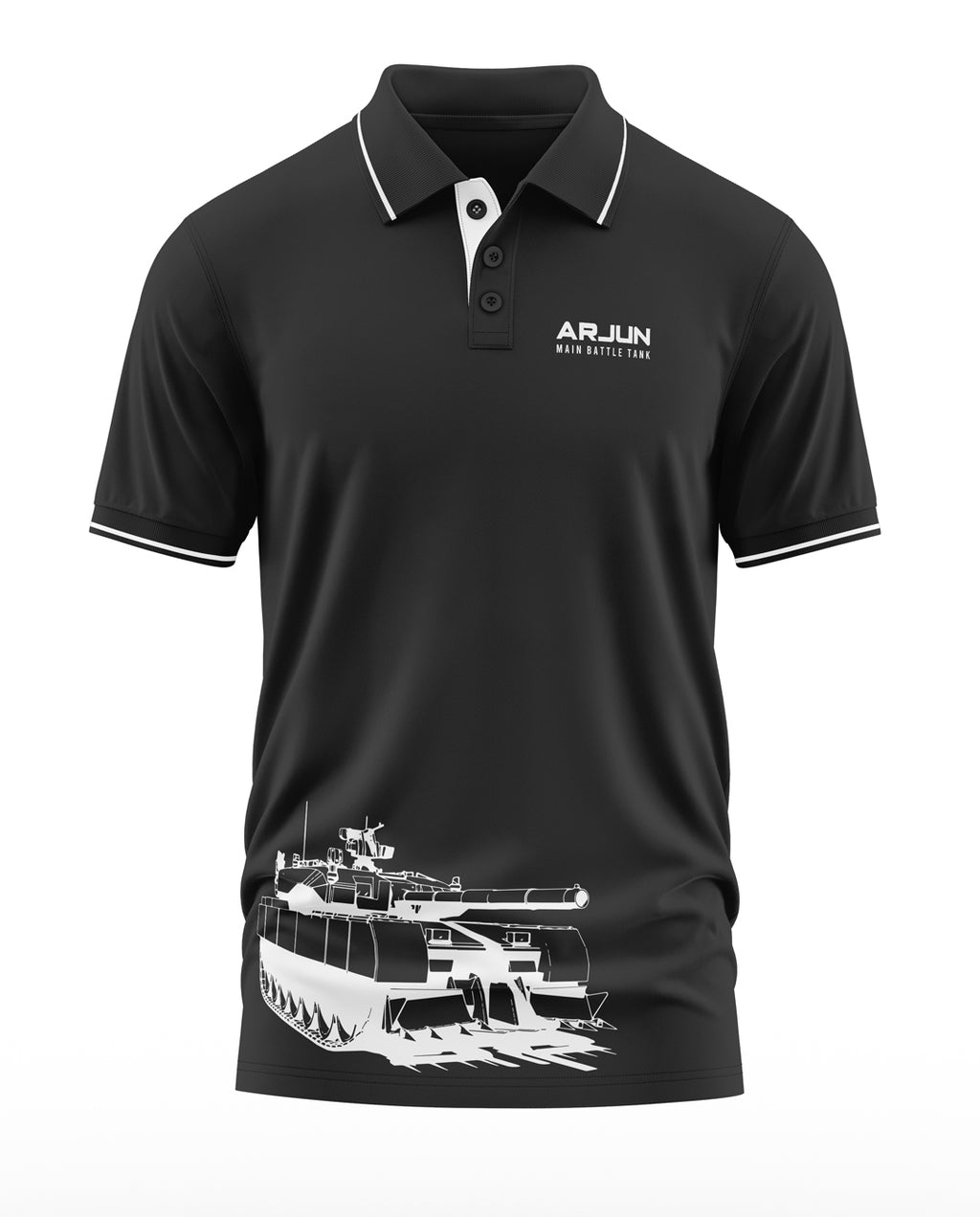 Arjun Tank Polo Collar T-Shirt
