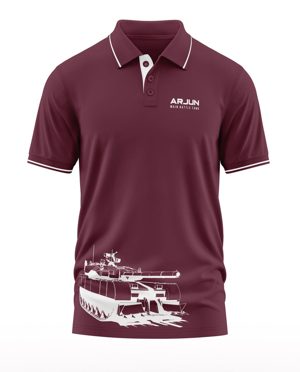 Arjun Tank Polo Collar T-Shirt