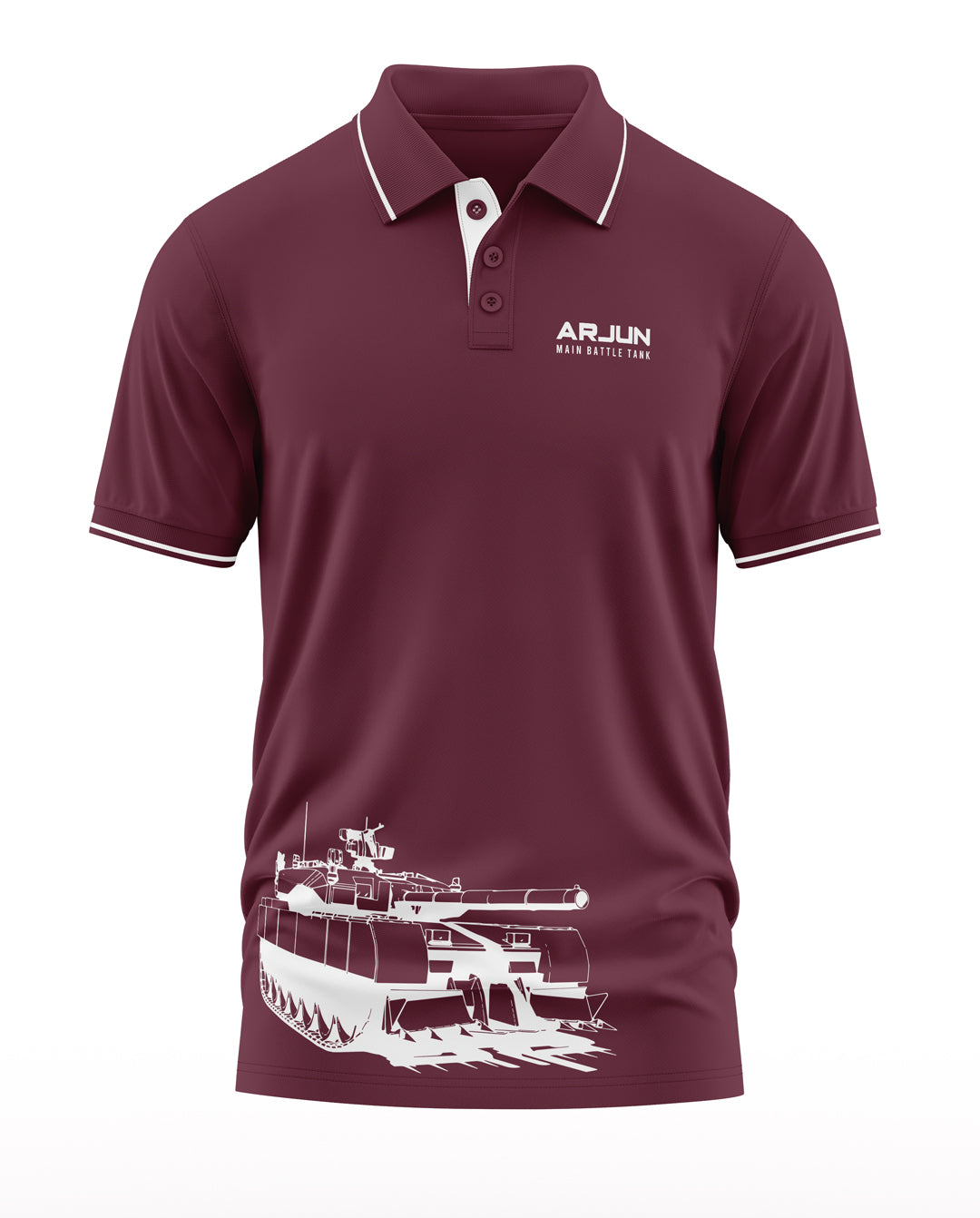 Arjun Tank Polo Collar T-Shirt