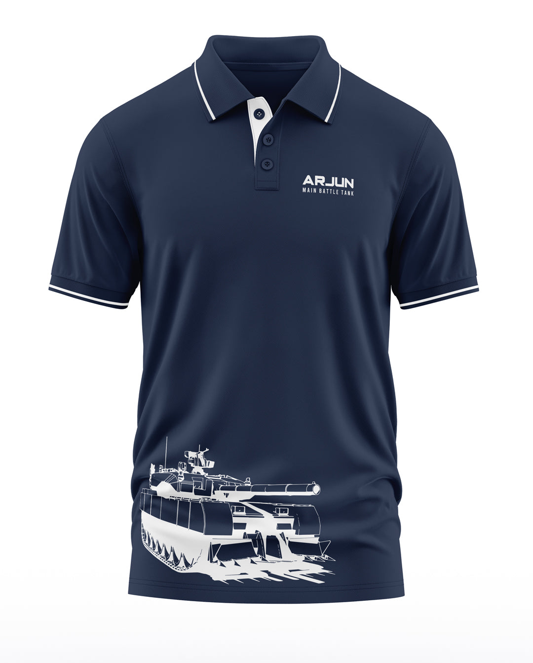 Arjun Tank Polo Collar T-Shirt