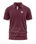 W For Warrior Polo Collar T-Shirt