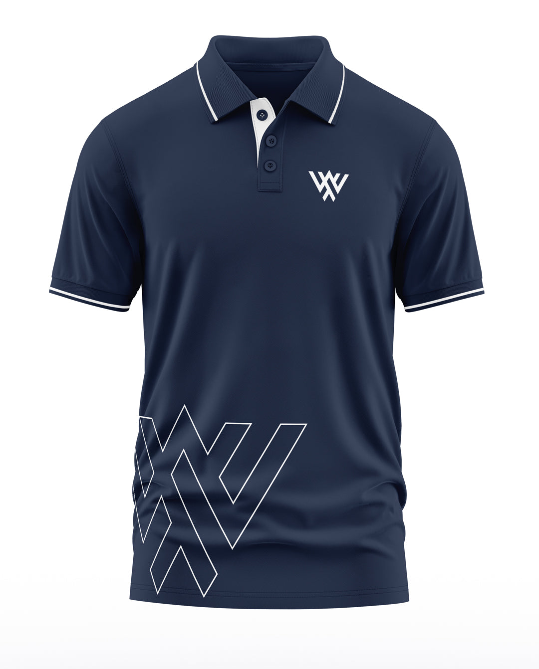 W For Warrior Polo Collar T-Shirt