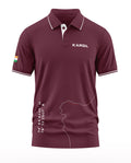 Kargil Map Polo Collar T-Shirt