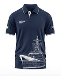 Indian Navy Polo Collar T-Shirt