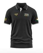 Marcos Navy Polo Collar T-Shirt