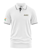 Army Style Designer Polo Collar T-Shirt