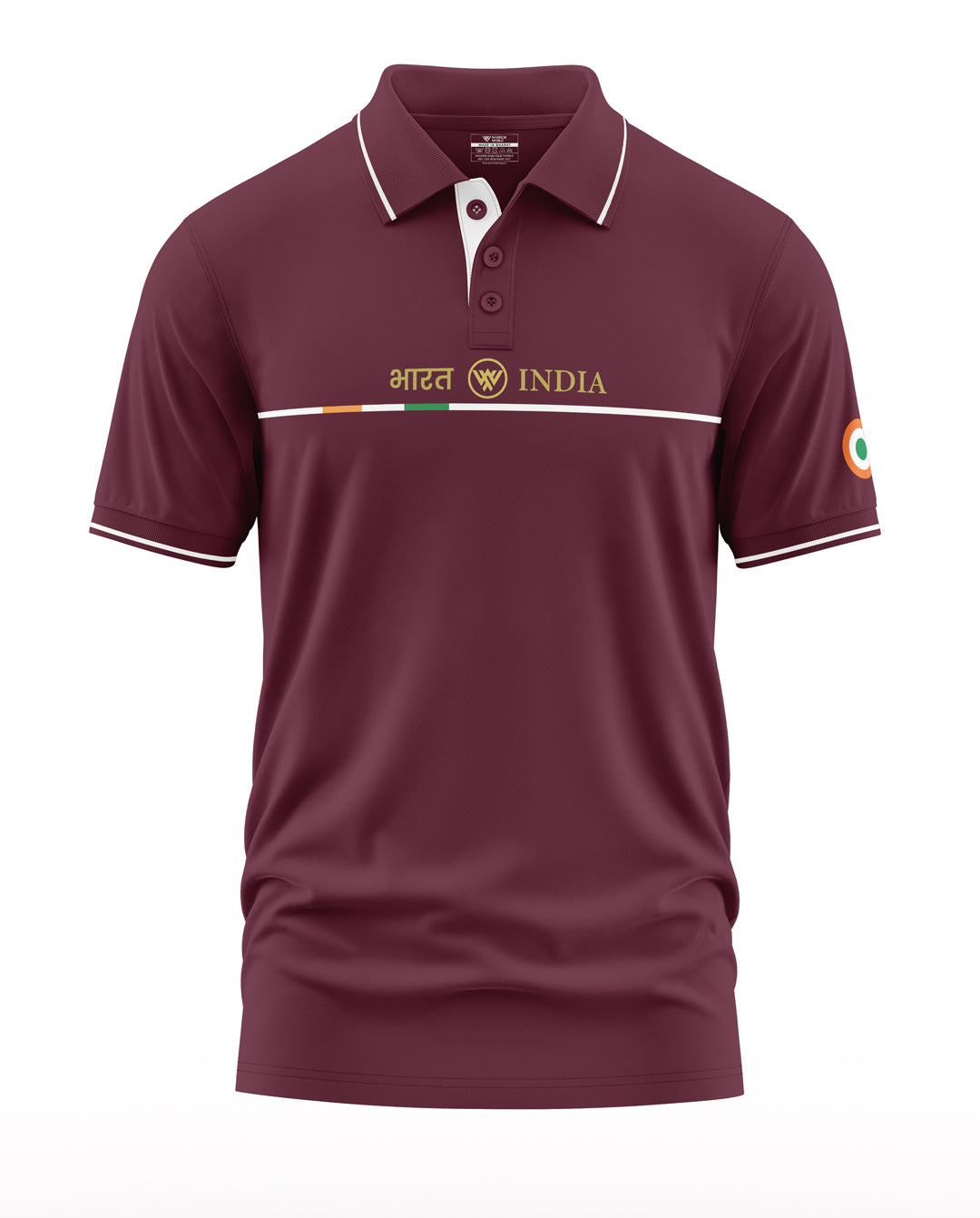 Bharat India Polo Collar T-Shirt