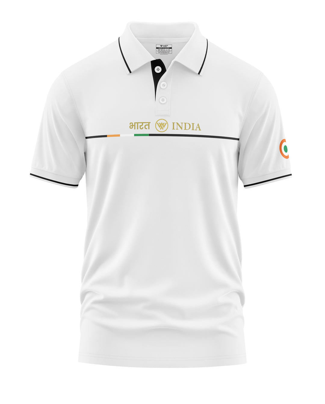 Bharat India Polo Collar T-Shirt