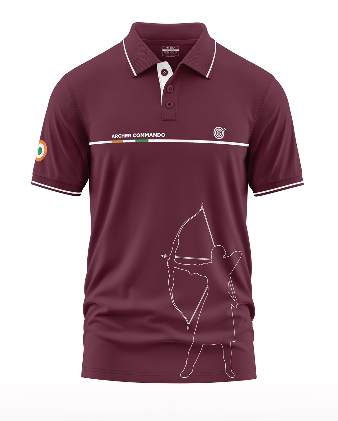 Archer Commando Polo Collar T-Shirt