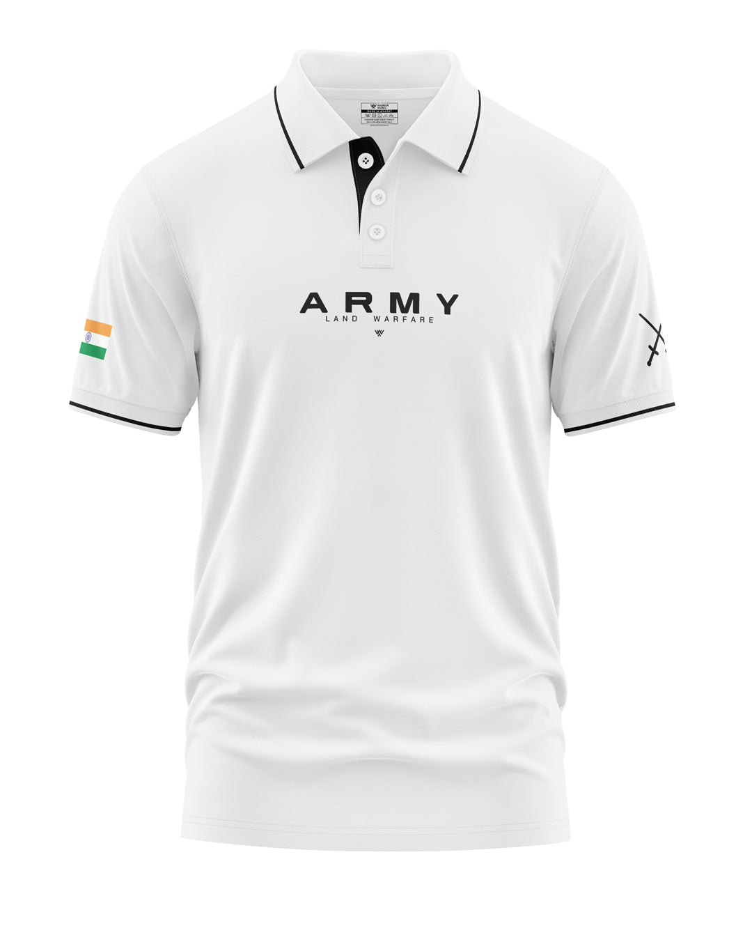 Army Land Warfare Polo Collar T-Shirt