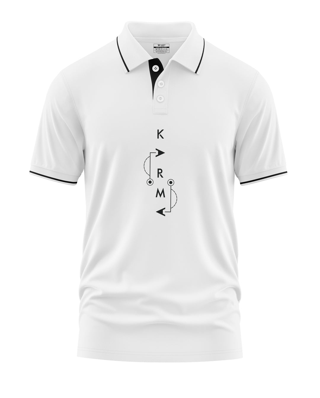 Karma Polo Collar T-Shirt