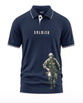 Soldier Polo Collar T-Shirt