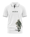 Soldier Polo Collar T-Shirt