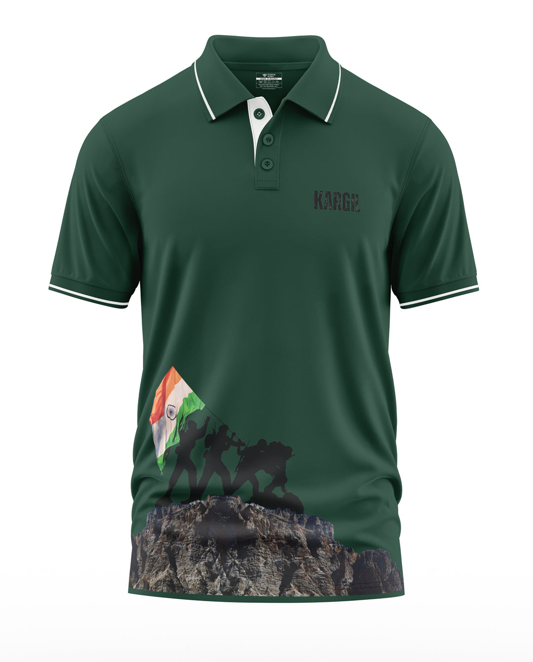 Kargil Style Polo Collar T-Shirt