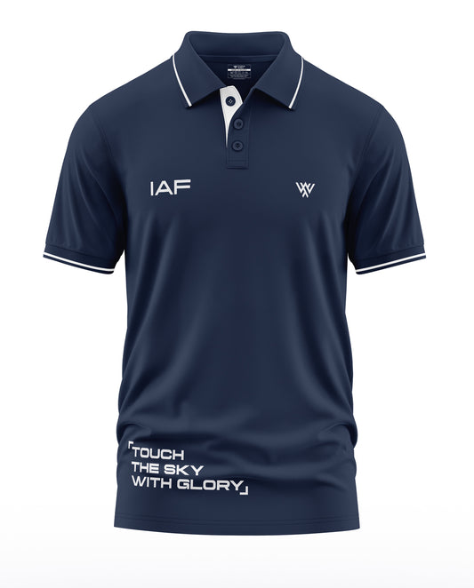 Iaf Touch The Sky Polo Collar T-Shirt