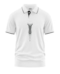 Warrior Bedge Style Polo Collar T-Shirt
