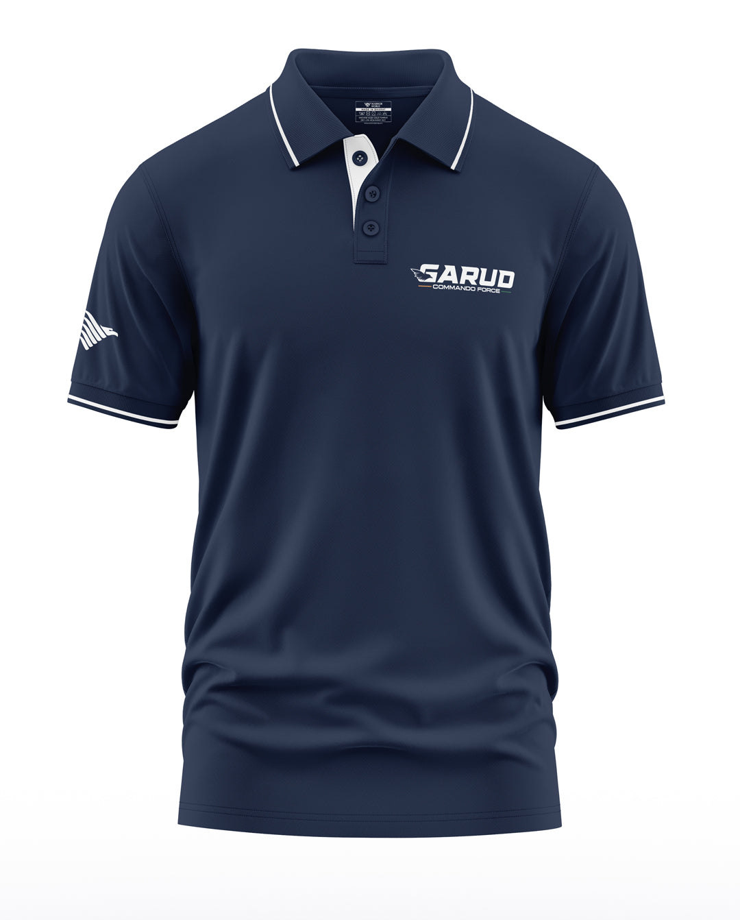 Garud Commando Force Style Polo Collar T-Shirt