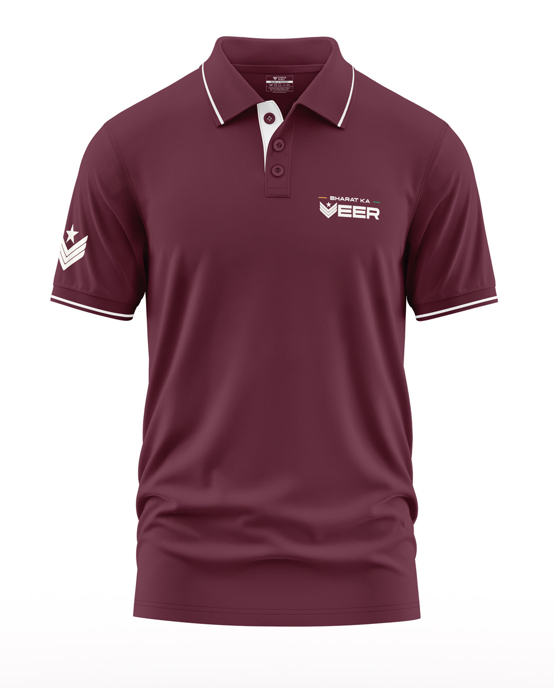 Bharat Ka Veer Polo Collar T-Shirt