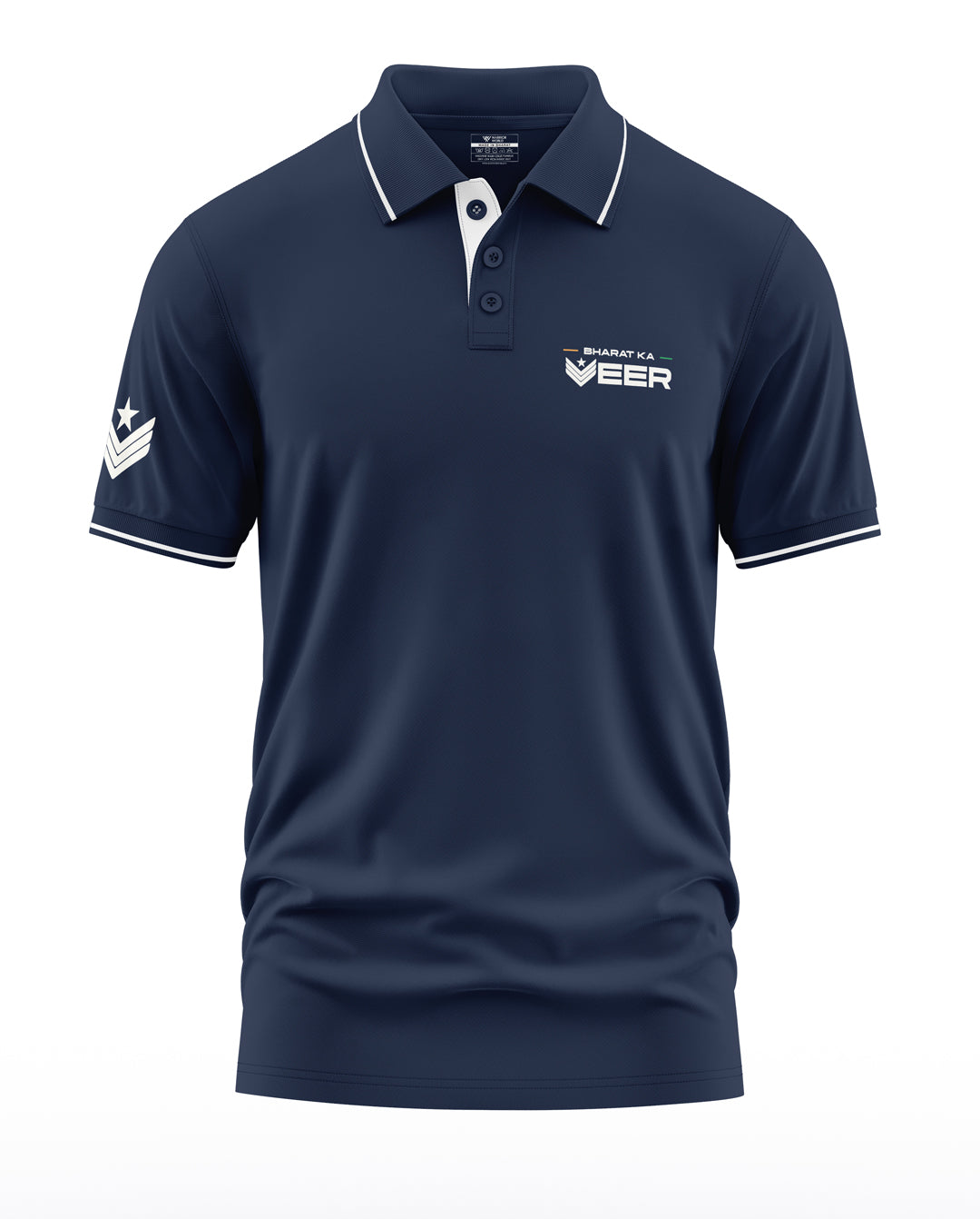 Bharat Ka Veer Polo Collar T-Shirt