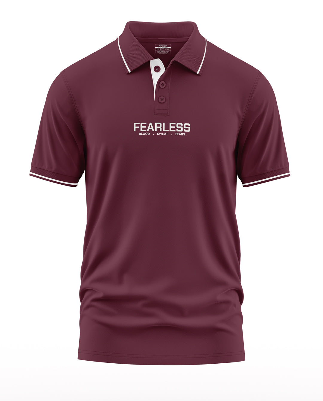 Fearless Polo Collar T-Shirt